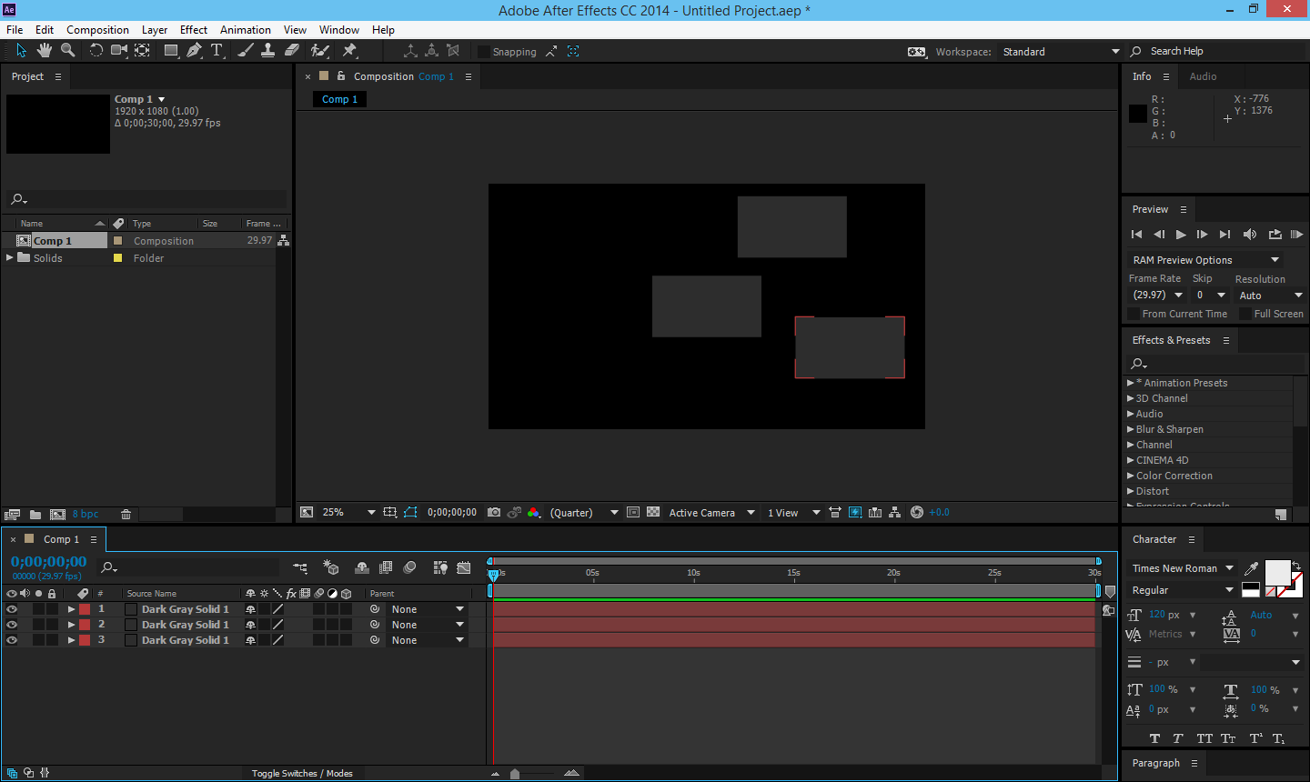 Sostituisci Con Composizione After Effects Non Funziona